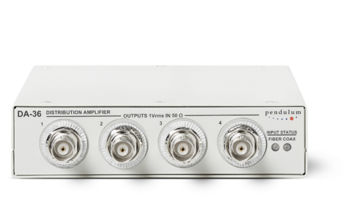 Pendulum DA-36 Compact Point-to-Point Distribution Amplifier for reference frequency signals