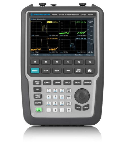 R&S ZNH8 2-port Handheld Vector Network Analyzer, 30 kHz to 8 GHz