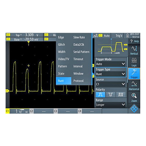 R&S RTH-K19 Advanced trigger functionality for RTH1002 and RTH1004 (software license)