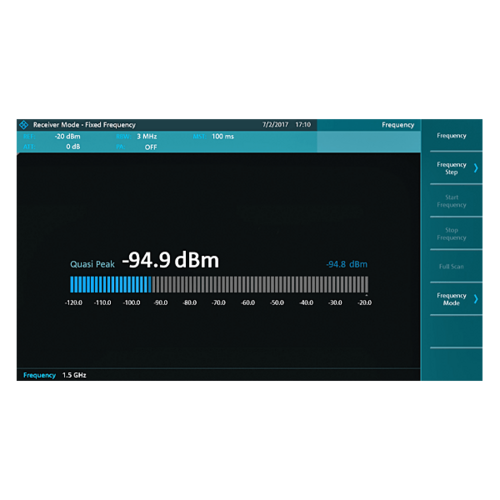 R&S FPC-K43, Receiver Mode (software license)