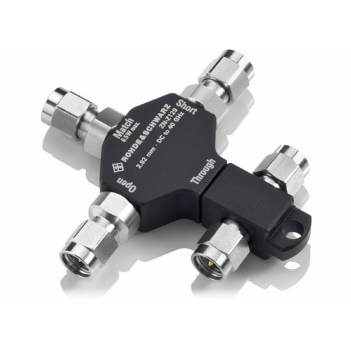 R&S ZN-Z129 Calibration kit, 50 Ohm, 2.92mm (male), 0 Hz to 40 GHz, Open, Short, Match, Through Combination, depending on VNA type, characteriation data are pre-defined or available from the R&S website (accessory)