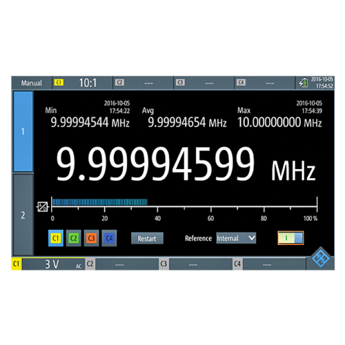 R&S RTH-K33 Frequency counter (2 channels) for RTH1002 and RTH1004 (software license)
