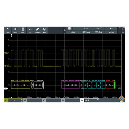 R&S RTB-K3 CAN/LIN serial triggering and decoding for RTB models (software license)