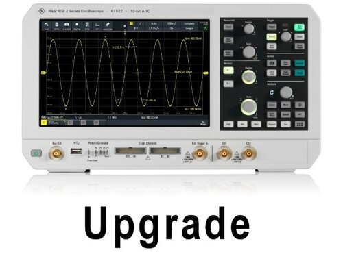 R&S RTB-B222 200 MHz Bandwidth upgrade for the RTB2002 (software license)