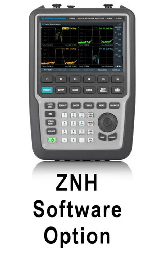 R&S ZNH-K69 Power Sensor Measurements Versus Frequency (software license)