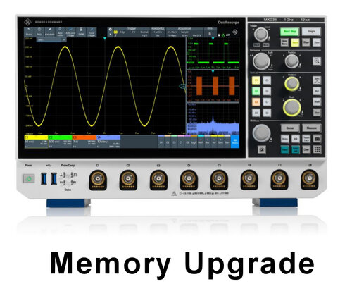 R&S MXO3-B105 Memory upgrade to 500 Mpoints