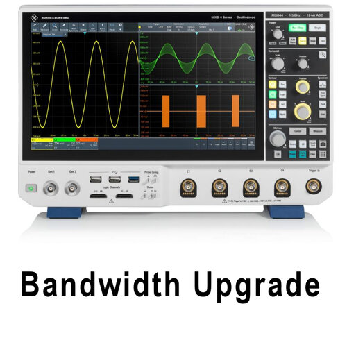 R&S MXO4-B245 500 MHz Bandwidth upgrade for  MXO 44 series oscilloscope (software-license)
