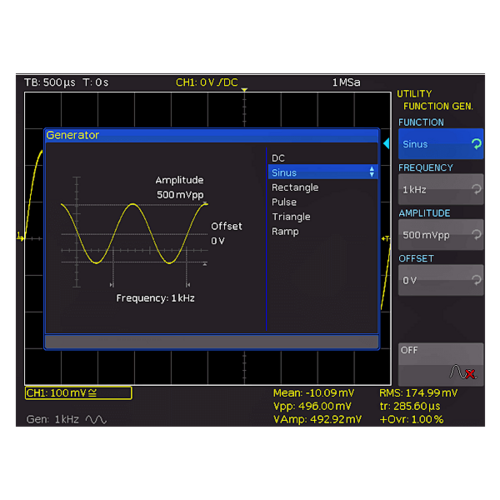 R&S RTC-B6 Upgrade arbitrary generator for oscilloscope RTC1002