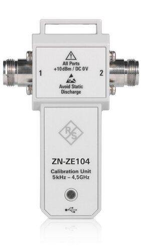 R&S ZN-ZE104 Calibration Unit 50 Ohm 5 kHz to 4.5 GHz, 2 configurable ports