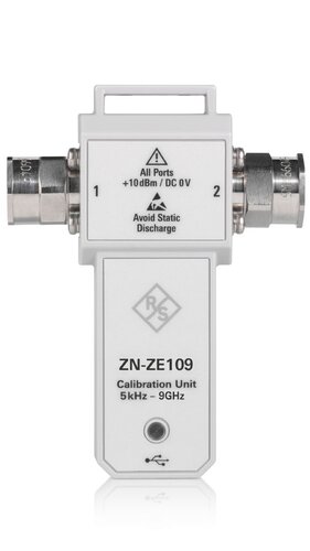 R&S ZN-ZE109 Calibration Unit 50 Ohm 5 kHz to 9 GHz, 2 configurable ports