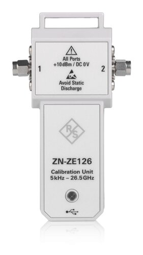R&S ZN-ZE126 Calibration Unit 50 Ohm 5 kHz to 26.5 GHz, 2 configurable ports