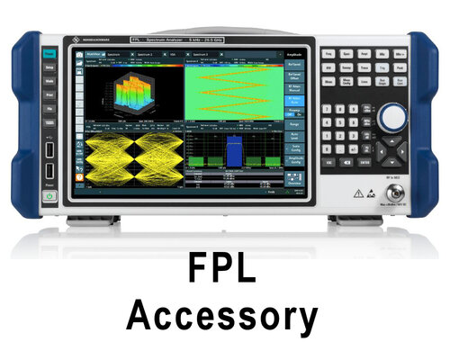 R&S FPL1-Z7 Adapter cable from the analyzer\'s, 25-pin AUX port to the generator\'s, BNC trigger input.