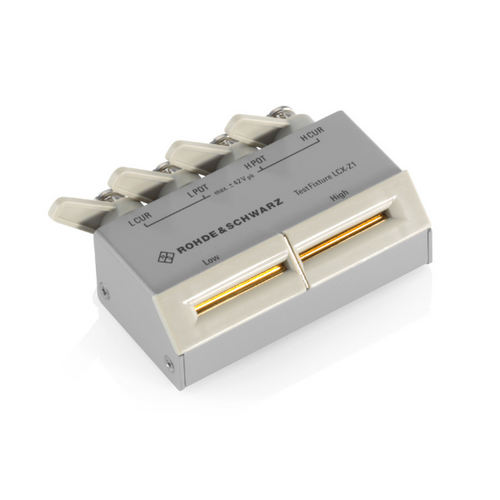 R&S LCX-Z1 Test fixture for axial/radial lead type devices, incl. shorting plate; for R&S LCX meters (accessory)