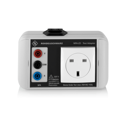 R&S NPA-Z2 Test adapter, UK socket, for NPA power analyzer series (accessory)