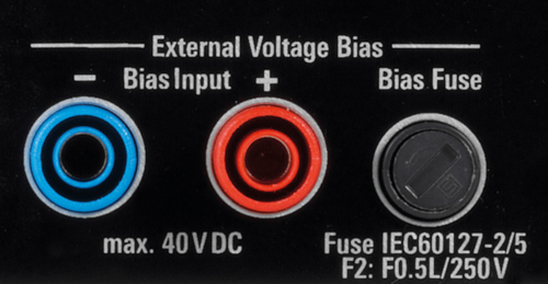 R&S LCX-K108 Extended bias functions for LCX: internal current bias, external voltage bias up to 40 V (Software license)