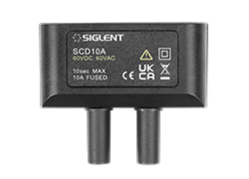 Siglent SCD10A SHS800X, SHS1000X current  shunt, 10 A range