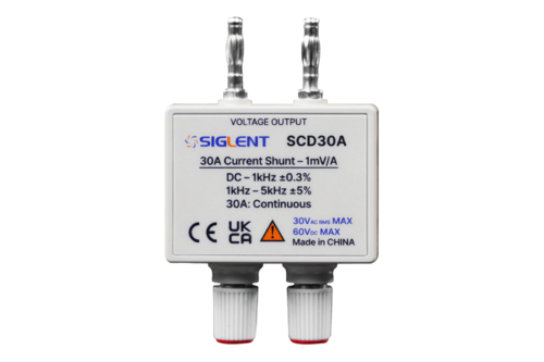 Siglent SCD30A Current shunt, 30A for use with SDM series multimters