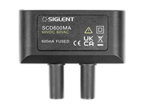 Siglent SCD600 MA SHS800X, SHS1000X current shunt, 600 mA range