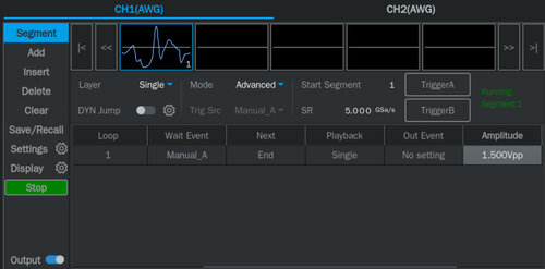 Siglent SDG8000-4GPTS 4G point waveform storage space (software)