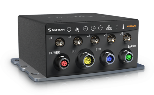 Safran-VERSASYNC Rugged GPS Time and Frequency Reference System