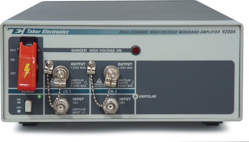 Tabor 9200A Dual-Channel Wideband amplifier up to 400Vpp