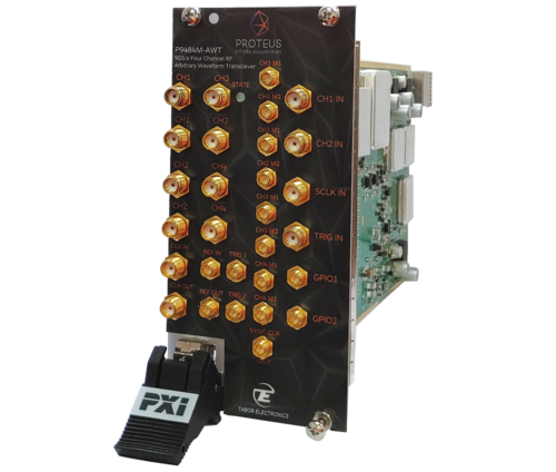 Tabor TB-P9484M PXIe Arbitrary Waveform Transceiver -9GS/s 16Bit 8GS Mem 4CH 8 Markers