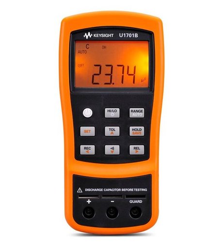 Keysight U1701B Capacitance meter, handheld, 11000 count, dual display