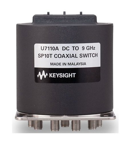Keysight U7110A Multiport electromechanical switch, SP10T, DC to 9 GHz, Terminated