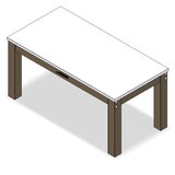 Haefely-ESD Test Table Wooden Test Table 160 cm x 80 cm according to IEC 61000-4-2