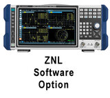 R&S ZNL-K14 Independent CW source for ZNL. Can be used as stimulus for the spectrum analysis. Requires option ZNLx-B1. (software license)