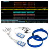 R&S MXO5C-B1 Mixed Signal, 400MHz, 5GSa/s, 16 channels, 200Mpts per channel for  MXO 5C Series oscilloscope. Include 2x RT-ZL04 logic probes that activate MSO capability